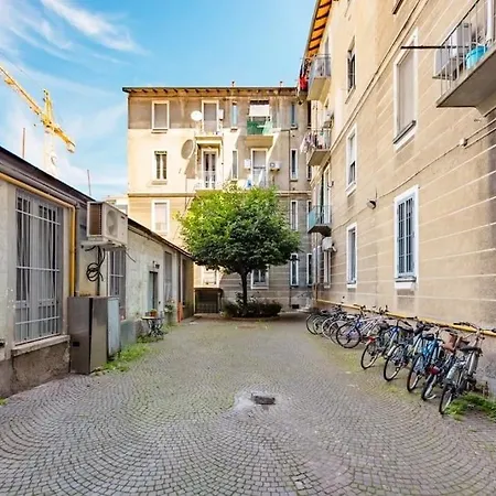 דירה Navigli Duomo Bocconi Modern House Double-room מילאנו